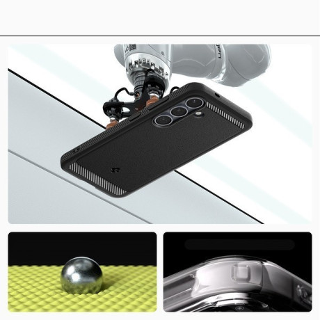 Оригінальний чохол Spigen Rugged Armor Mag MagSafe для Samsung Galaxy S25+Plus - Matte Black
