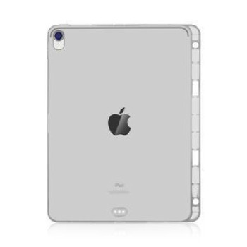 Силиконовый чехол с Pen Slot на iPad Pro 11 inch 2018/Air 10.9 2020- прозрачный