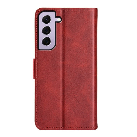 Чехол-книжка Dual-side Magnetic Buckle для Samsung Galaxy S23 5G - красный
