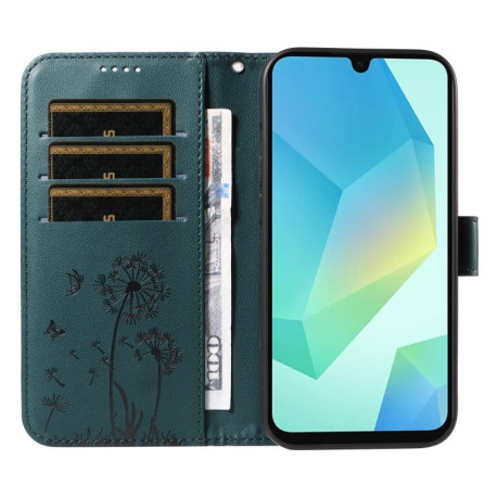 Чехол-книжка Dandelion Embossed Pattern Flip Leather для Samsung Galaxy A26 5G - синий