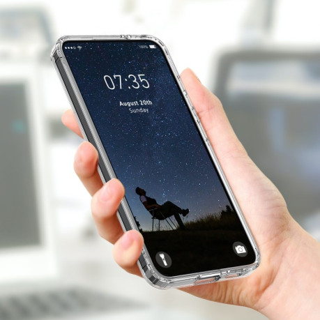 Протиударний чохол Acrylic Magsafe для Samsung Galaxy S25+ 5G - прозорий