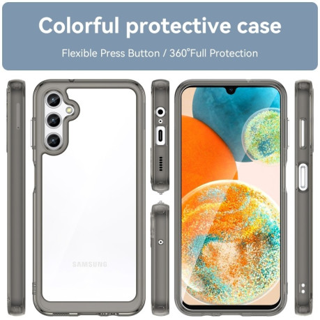Противоударный чехол Colorful Acrylic Series для Samsung Galaxy A14 5G - серый