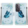 Чехол-книжка Colored Drawing Series на OPPO Reno 12 Pro 5G Global - разноцветный