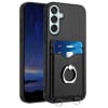 Противоударный чехол R20 Ring Card Holder для Samsung Galaxy F15 / M15 - черный