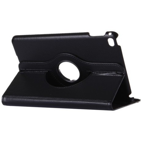 Кожаный Чехол Litchi Texture 360 Rotating черный для iPad Pro 12.9