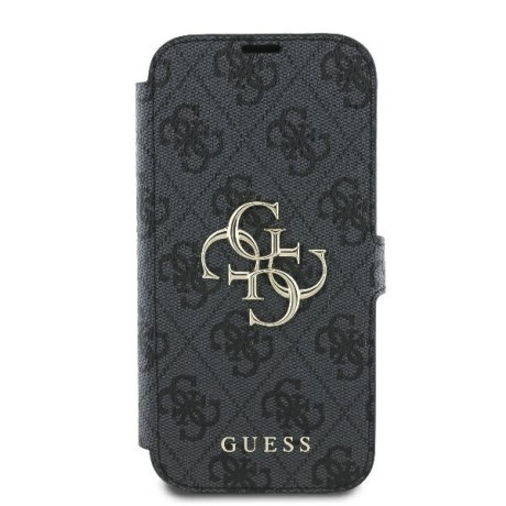 Оригинальный чехол Guess 4G Metal Logo для iPhone 16 Pro Max - Black