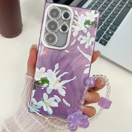 Протиударний чохол Flowers and Plants Series для Samsung Galaxy S25 Ultra 5G - Gardenia