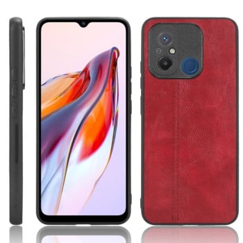 Ударозащитный чехол Sewing Cow Pattern для Xiaomi Poco C55/Redmi 12C/11A- красный