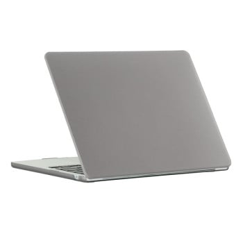 Матовый чехол Enkay на MacBook Air 13.6 2022/2024 A2681 (M2) / A3113 (M3) — серый