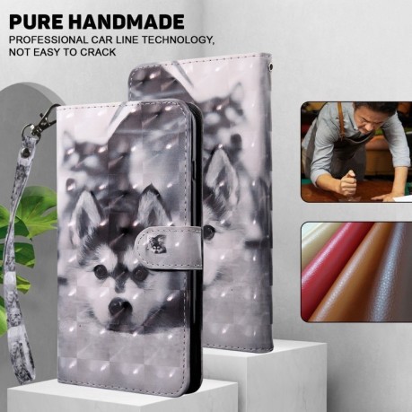 Чохол-книжка 3D Painting для Samsung Galaxy A16 5G - Husky