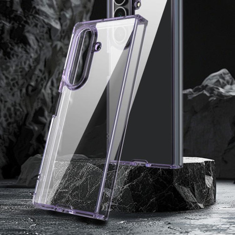 Чохол Airbag Magsafe PC Hybrid TPU для Samsung Galaxy Fold 7 5G - фіолетовий