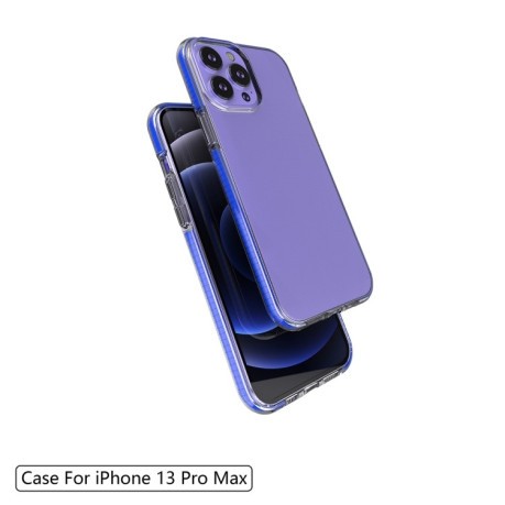 Ударозащитный чехол Double-color для iPhone 13 Pro Max - пурпурно-красный
