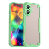 Противоударный чехол Armor Glaze PC Hybrid для iPhone 17 - зеленый