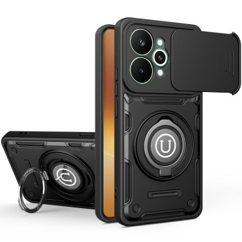 Протиударний чохол Camera Sliding на Realme 15 5G / 15 Pro 5G — чорний