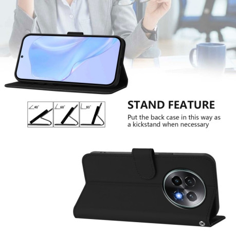 Чохол-книжка Skin Feel S-type для Realme 13+ 5G/13 Pro 5G/13 Pro+ - чорний