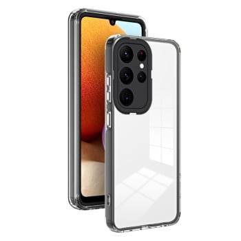 Противоударный чехол Clear Color Frame для Samsung Galaxy S23 Ultra 5G - черный