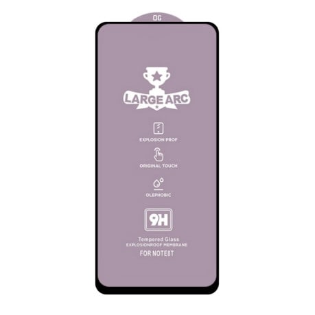 Захисне скло 9H HD High Alumina для Xiaomi Redmi 10 - чорне