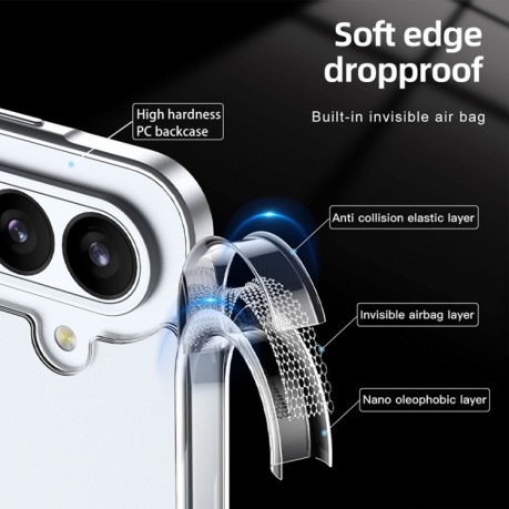 Чехол Armor Clear TPU Hybrid PC для Samsung Galaxy A56 5G - прозрачный