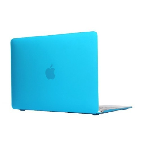 Чохол Colored Translucent Frosted Blue для Macbook 12