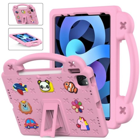 Протиударний чохол Handle Kickstand Children EVA для iPad 10.9 2022 - рожевий