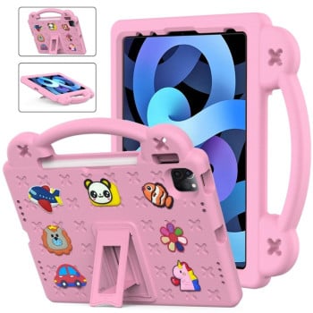 Протиударний чохол Handle Kickstand Children EVA для iPad 11(2025)/iPad 10.9 (2022) - рожевий