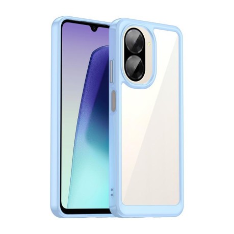 Противоударный чехол Colorful Acrylic Series для Xiaomi Redmi A5 4G 173.3mm - синий