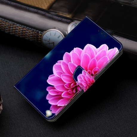 Чехол-книжка Crystal 3D Shockproof Protective Leather для Samsung Galaxy A35 5G - Petals