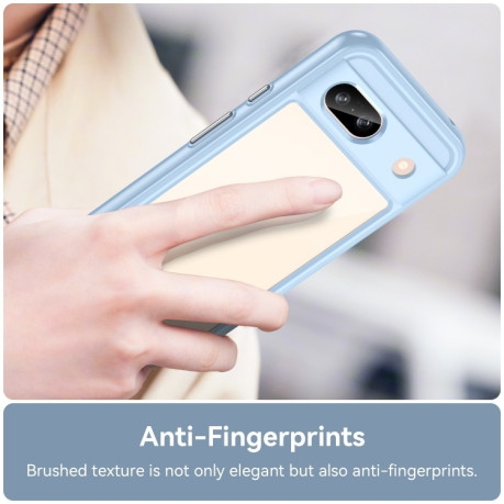 Протиударний чохол Colorful Acrylic Series для Google Pixel 8a - синій