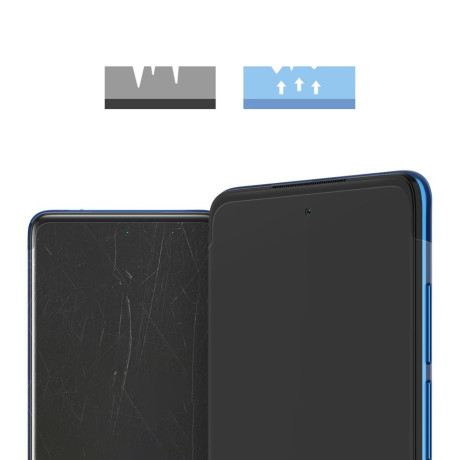 Защитная бронированная пленка Ringke Dual Easy Wing 2x self на Xiaomi Poco X3 NFC / Poco X3 Pro