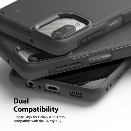 Оригінальний чохол Ringke Onyx Durable для Samsung Galaxy A12/M12 black