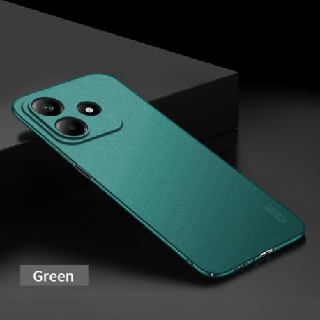 Ультратонкий чохол MOFI Fandun Series для Xiaomi Redmi Note 14 - зелений