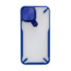 Противоударный чехол Lens Cover для iPhone 11 - синий