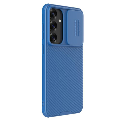 Протиударний чохол NILLKIN Black Mirror Series для Samsung Galaxy S25+ 5G - синій