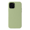 Силіконовий чохол Solid Color Liquid на iPhone 12 Pro Max - зелений