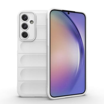 Силіконовий чохол Magic Flannel для Samsung Galaxy M35 - білий