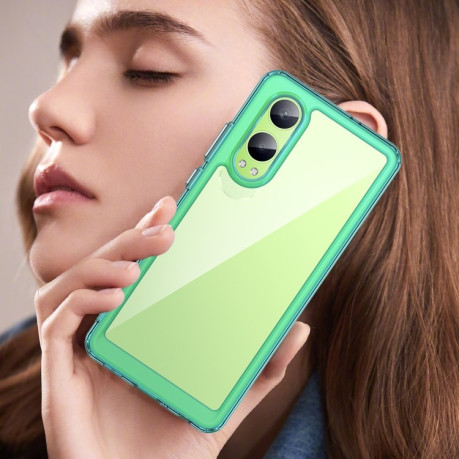 Протиударний чохол Colorful Acrylic Series для OnePlus Nord CE4 Lite - синій