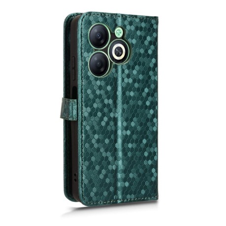 Чехол-книжка Honeycomb Dot для Infinix Smart 8 - зеленый
