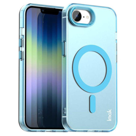 Протиударний чохол IMAK Candy Series Shockproof MagSafe для iPhone 16e - синій