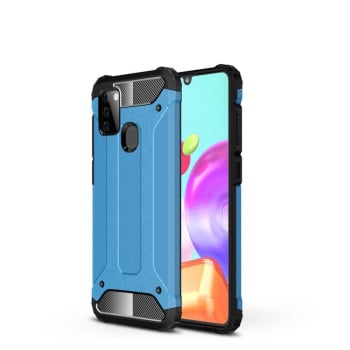 Противоударный чехол Magic Armor на Samsung Galaxy A21s - синий