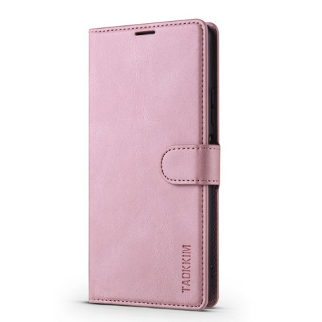 Чехол-книжка TAOKKIM Calf Texture для Xiaomi Redmi Note 11 Pro 5G (China)/11 Pro+ - розовый