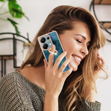 Протиударний чохол Electroplating IMD для Xiaomi Redmi Note 13 Pro 4G/Redmi Note Redmi Note 14S/ 13 Pro 4G / POCO M6 Pro 4G - Green