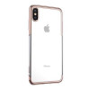 Чохол Baseus Shining Case на iPhone XS Max -рожеве золото