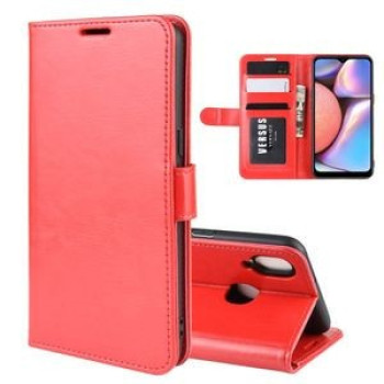 Чехол-книжка Texture Single Fold на Samsung Galaxy A10S- красный