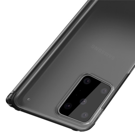 Ударозащитный чехол Four-corner на Samsung Galaxy S20 Ultra -черный