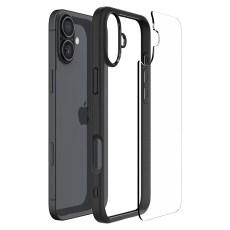 Оригінальний чохол Spigen Ultra Hybrid для iPhone 16 - Matte Black