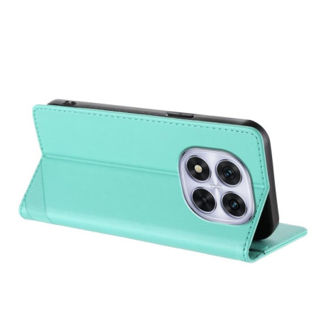 Чохол-книжка Embossed Multi-functional Wallet Retro Leather на Redmi Note 14 Pro 4G - зелений