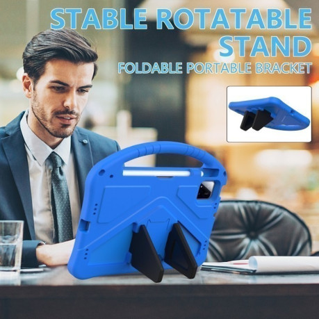 Противоударный чехол EVA Flat Anti Falling для Xiaomi Pad 7 Pro - синий