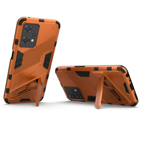 Противоударный чехол Punk Armor для Realme 9 Pro/OnePlus Nord CE 2 Lite 5G - оранжевый