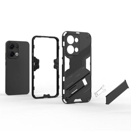 Протиударний чохол Punk Armor для OPPO Reno13 5G Global - сірий
