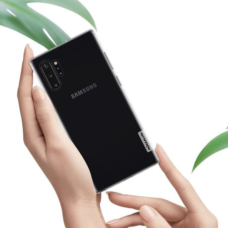 Силіконовий чохол (TPU) NILLKIN Nature на Samsung Galaxy Note 10 Plus-прозорий